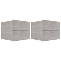 VidaXL 801062 comodino Colore cemento