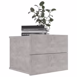 VidaXL 801062 comodino Colore cemento - Vista aggiuntiva 4