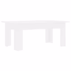 vidaXL Tavolino da Salotto Bianco 100x60x42 cm in Legno Multistrato - Vista aggiuntiva 2