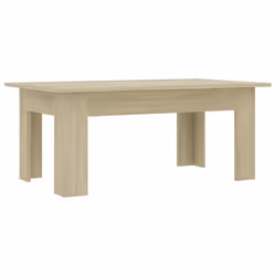 vidaXL Tavolino da Salotto Rovere Sonoma 100x60x42cm Legno Multistrato - Vista aggiuntiva 2