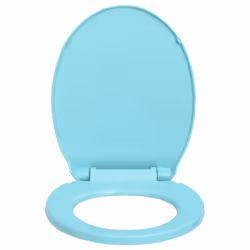 VidaXL 145824 sedile WC Coperchio rigido da WC Polipropilene (PP) Verde chiaro - Vista aggiuntiva 4