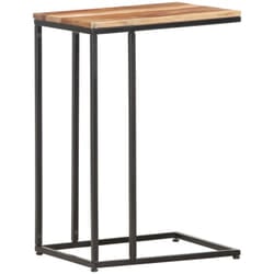 Tavolino di Servizio 35x45x65 cm in Legno Massello di Sheesham