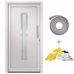 Porta di Ingresso Bianca 98x190 cmcod mxl 95343 - Vista aggiuntiva 2