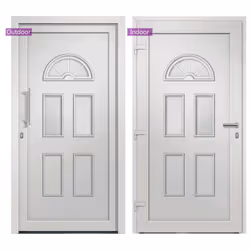Porta di Ingresso Bianca 88x200 cmcod mxl 119278 - Vista aggiuntiva 3
