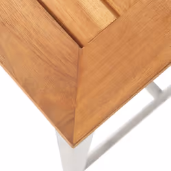 VidaXL 46507 sedia da esterno Terrazzo Legno di acacia, Acciaio inox - Vista aggiuntiva 7