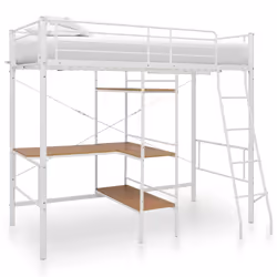VidaXL 287906, Marrone, Bianco, 900 x 2000 mm, 1 pz