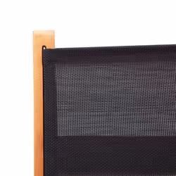 VidaXL 48692 sedia da esterno Terrazzo Seduta imbottita Eucalipto Nero - Vista aggiuntiva 7