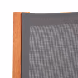 VidaXL 48696 sedia da esterno Terrazzo Eucalipto Grigio - Vista aggiuntiva 7