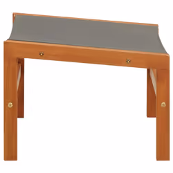 VidaXL 48698 sedia da esterno Terrazzo Eucalipto Grigio - Vista aggiuntiva 7