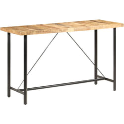Vidaxl - Tavolo da Bar 180x70x107 cm in Legno Ruvido di Mango