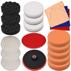 Vidaxl - Set Dischi di Lucidatura 18 pz 150 mm 246920