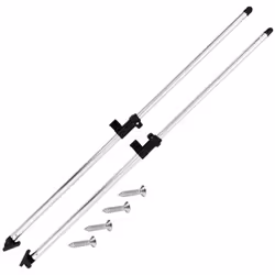 Questo set di 2 pali di supporto per bimini top è un sostituto perfetto per le cinghie posteriori in nylon e renderà il bimin ...