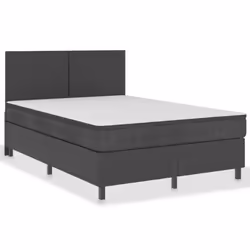 Letto a Molle Grigio in Tessuto 180x200 cmcod mxl 94511 - Vista aggiuntiva 2