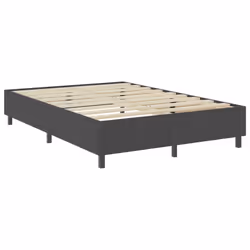 Letto a Molle Grigio in Tessuto 180x200 cmcod mxl 94511 - Vista aggiuntiva 3