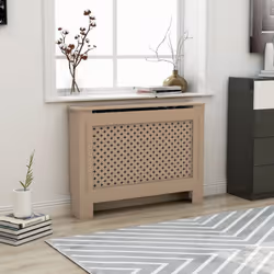 Questo copritermosifone darà un tocco elegante e pratico al vostro soggiorno. È stato progettato come funzione decorativa per ...