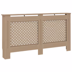 vidaXL Copertura per Radiatore 152x19x81,5 cm in MDF - Vista aggiuntiva 2