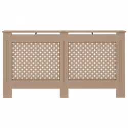 vidaXL Copertura per Radiatore 152x19x81,5 cm in MDF - Vista aggiuntiva 3