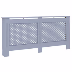 vidaXL Copertura per Radiatore Antracite 172x19x81 cm in MDF - Vista aggiuntiva 2