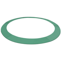 Tampone di Sicurezza PE Verde per Trampolino Rotondo di 4,26 m vidaXL229413
