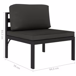 VidaXL 49231 set mobili da esterno - Vista aggiuntiva 5