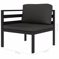 VidaXL 49232 set mobili da esterno - Vista aggiuntiva 6