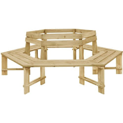 Vidaxl - Panchina da Giardino 240 cm in Legno di Pino Impregnato