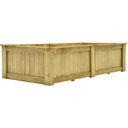 Vidaxl - Fioriera Rialzata 196x100x50 cm in Legno di Pino Impregnato 63618