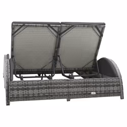 VidaXL 49495 letto per esterni Antracite - Vista aggiuntiva 3