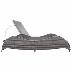 VidaXL 49495 letto per esterni Antracite - Vista aggiuntiva 4