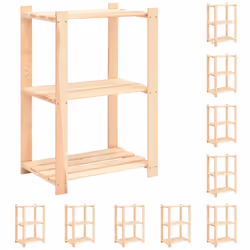 Il nostro solido scaffale in legno è la soluzione ideale sia per la casa e lo stoccaggio commerciale, come ad esempio cucina, ...