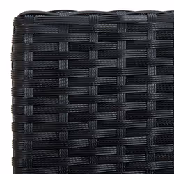 VidaXL 45795 sedia da esterno Terrazzo Seduta imbottita Poliestere, Rattan sintetico, Acciaio Crema, Bianco - Vista aggiuntiva 7
