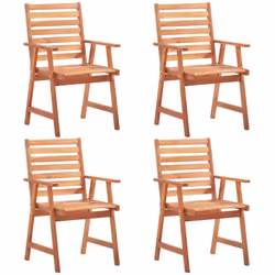 Il nostro set di sedie da pranzo dal design contemporaneo aggiungerà un tocco di stile naturale al vostro giardino, terrazza  ...