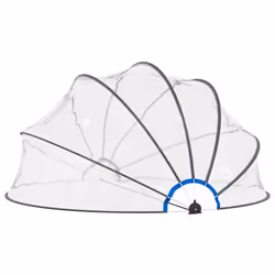 vidaXL Cupola per Piscina 440x220 cm - Vista aggiuntiva 3