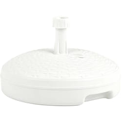 Base Ombrellone Riempibile con Sabbia/Acqua 20L in Plastica vari colori colore : bianco