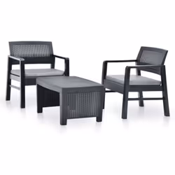 Il nostro salotto da giardino è l'ambiente ideale per cenare all'aperto insieme con la famiglia e gli amici. Questo set da sa ...