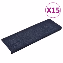 Tappetini per Scale Tessuto Agugliato 15 pz 65x21x4 cm Blucod mxl 79278 - Vista aggiuntiva 2
