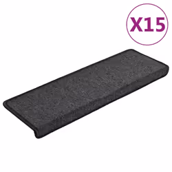 Tappetini per Scale 15 pz 65x21x4 cm Antracitecod mxl 103458 - Vista aggiuntiva 2