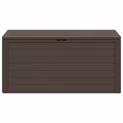 vidaXL Baule da Giardino Marrone 116x44x55 cm - Vista aggiuntiva 3