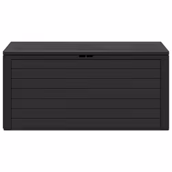 vidaXL Baule da Giardino Antracite 116x44x55 cm - Vista aggiuntiva 3