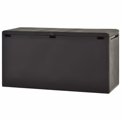 Baule da Giardino Antracite 114x47x60 cmcod mxl 97302 - Vista aggiuntiva 3