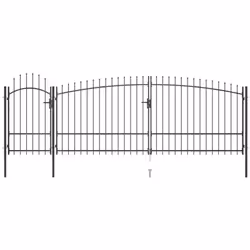 Il nostro cancello da giardino, resistente e moderno, costituisce una barriera di sicurezza pratica per il vostro giardino, p ...