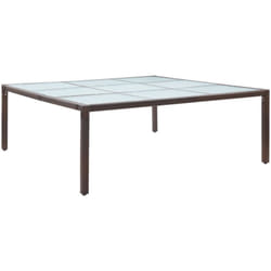 VidaXL 46131 tavolo da esterno Marrone