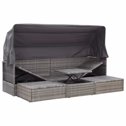 VidaXL 46158 letto per esterni Grigio