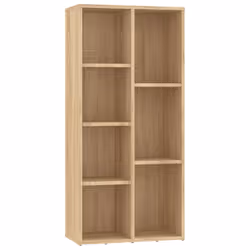 vidaXL Libreria Rovere Sonoma 50x25x106 cm in Legno Multistrato - Vista aggiuntiva 2