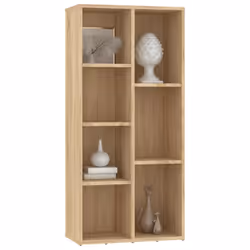 vidaXL Libreria Rovere Sonoma 50x25x106 cm in Legno Multistrato - Vista aggiuntiva 3