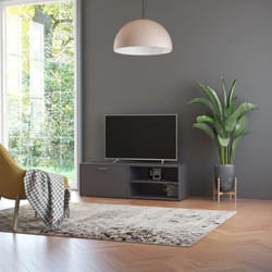 Vidaxl - Mobile Porta tv Grigio 120x34x37 cm in Legno Multistrato 52397