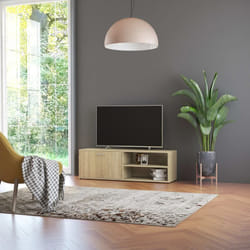 Vidaxl - Mobile Porta tv, Armadietti per tv Rovere Sonoma 120x34x37 cm in Truciolato