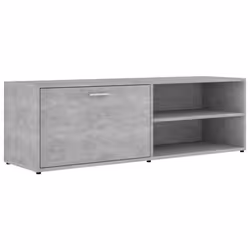 vidaXL Mobile Porta TV Grigio Cemento 120x34x37cm in Legno Multistrato - Vista aggiuntiva 2