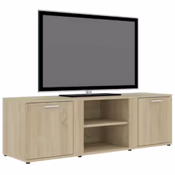 vidaXL Mobile Porta TV Rovere Sonoma 120x34x37 cm in Legno Multistrato - Vista aggiuntiva 3