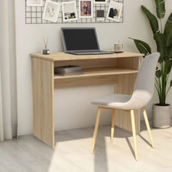 Vidaxl - Scrivania Rovere Sonoma 90x50x74 cm in Legno Multistrato 35562